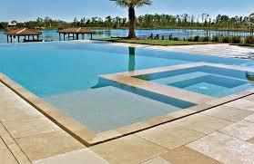 Rectangle Inground Pools Pictures Blue Haven In 2020 Beach Entry Pool Swimming Pool Builder Rectangle Pool