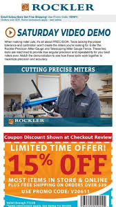 Looking to download safe free latest software now. 15 Off Most Items In Store And Online Saturday Video Demo Rockler Email Archive