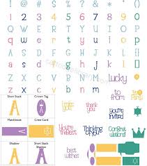 Cricut mini cutting machine (discontinued) 5. Alphalicious Cricut Cartridge