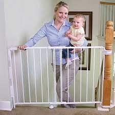 Regalo 2 In 1 Top Of Stairs Gate Buybuy Baby Baby Gate For Stairs Best Baby Gates Baby Safety Gate