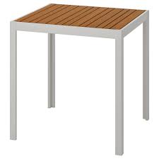 sjalland table outdoor light brown light gray length 28 ikea in 2021 ikea sjalland ikea canada