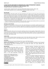 Chronic suppurative otitis media (csom) is a common cause of hearing impairment and disability. Pdf A Study On The Influence Of Sinusitis In A Case Of Persistent Chronic Suppurative Otitis Media Of Tubotympanic Type
