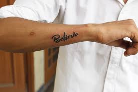 This simple wrist tattoo is whimsical and sweet, with the addition of a cute bird and squiggly lines leading to the word 'believe', which will hopefully keep your spirits high and strengthen your beliefs (whatever they are!). 145 Wrist Tattoos Ideas That Will Make You Go Wow Wild Tattoo Art