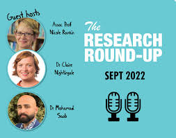 Research Round-up — September 2022 with Dr Mohamad Saab and Guest Hosts  Assoc Prof Nicole Rankin & Dr Claire Nightingale