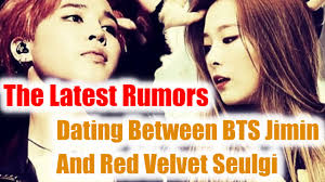 Sag kahlen wänden lebewohl und bring leben in dein zuhause oder büro. The Latest Rumors Dating Between Bts Jimin And Red Velvet Seulgi Korea News Kpop Trends