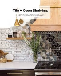 Any existing orders will be honoured until 14 december 2018. 14 Tile Open Shelving Designs A Match Made In Heaven Mercury Mosaics