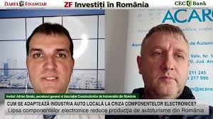 ZF Investiţi în România! Adrian Sandu, ACAROM: Uzinele din România trebuie  să rămână competitive pentru a atrage noi modele auto