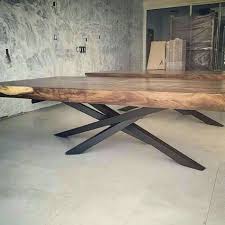 The x shaped modern table legs are sleek and simple in design, perfect to showcase your rustic or modern desk, tabletop, dining table, coffee table, nightstand, end table, etc. 190 Metal Table Legs Ideas In 2021 Metal Table Legs Metal Table Table Legs