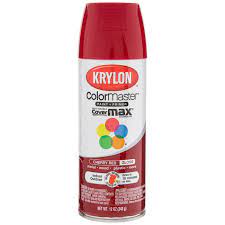 Cherry Red Krylon Colormaster Gloss Spray Paint Primer Hobby Lobby 1313