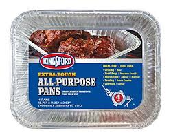 Kingford Kingsford All Purpose Aluminum Pans All Purpose Pan Pack Of 4 Cooking Pan Kingsford Small Dining Area