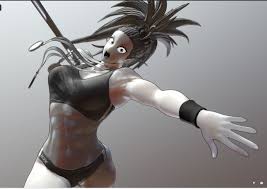 Solo pondre algunos personajes de one punch man, uno de ellos será mizuki y también pondre un oc mio que siempre quize poner en algún fic. Artstation 3d Captain Mizuki Onepunch Man Wip Sacha Delon