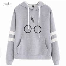 Black And White Sweatshirt For Girls Girl Glasses Print Gagodeal Printed Hoodies Sweatshirts Sweatshirts Cute Sweatshirts
