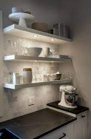 Creative Design Ideas For Exposed Pipes Ikea Lack Shelves Floating Shelves Kitchen Shelves