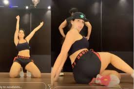 On the special fan episode of dance deewane 3 today, actress and dancer nora fatehi had arrived and sat on the judges' chair.the actress had fun with the contestants and even danced with many of them. Nora Fatehi Gives A Glimpse Of Her New Booty Dance From Rehearsals Watch Killer Moves