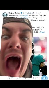 DEVONTA SMITH TO THE WHAT ?!?! #cowboys #eagles #aprilfools #nfl #football  #foryou #fyp #nflmemes #wr #greenscreen