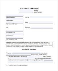 We don't recommend that as we think it may be considered unethical. Free 8 Separation Agreement Forms In Pdf Ms Word