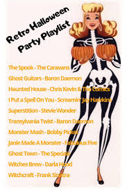 Retro Halloween Party Playlist Retro Halloween Party Retro Halloween Vintage Halloween Costume