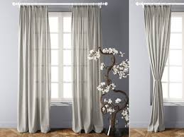 Modern curtains can go well with the interior furnishing easily, so more and more people choose the modern curtain to decorate the bedroom or the living room to make the whole home look more. Modern Linen Curtains 3d Modell
