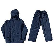 Rain Suit Navy Rubberised Fawcett Security Zimbabwe