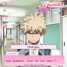 Become a newgrounds supporter today and get a ton of great perks! Katsuki Bakugo Dating Simulator 3 Cute Anime Guys Anime Anime Guys