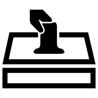 Democracy icon isolated on transparent background. Election Icons Download Free Vector Icons Noun Project
