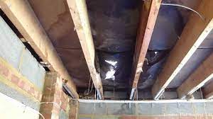 Boards used for flat roofing must then be waterproofed with an additional layer of material used with a sealant to protect the inside of the building. Garage Roof Covered With Epdm Rubber Youtube