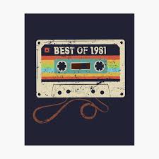 Includes size guides for dicing, such as small, medium, and large, as well as what makes a fine brunoise, battonet, or julienne. Best Of 1981 Cool 40th Birthday Gift Funny Vintage Cassette Tape 40 Year Old Bday Gifts For Men Women Poster By Bcndesign Redbubble