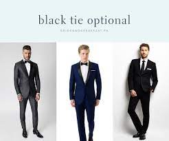 Here S What You Need To Know About The Men S Wedding Dress Code Black Tie Optional Dress Code Wedding Black Tie
