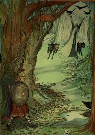 Woden Odin Pagan Art Germanic Tribes Woden