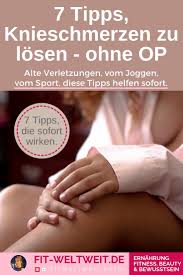 Knieschmerzen sind äuβerst unangenehm und können sich bei jedem schritt oder sogar im ruhestand beim sitzen oder liegen bemerkbar machen. Knischmerzen Alte Verletzungen Vom Joggen Vom Sport Tipps Helfen Sofort Fit Weltweit De