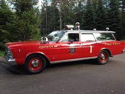 1966 Ford Galaxy Wagon 85000 County Sedan Fire Chief Car Originally From One Oregon Undisclosed Fd Pinned From Fire Trucks Fire Chief Emergency Vehicles