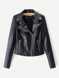 Faux Leather Biker Jacket Leather Jackets Women Faux Leather Biker Jacket Faux Leather Jackets