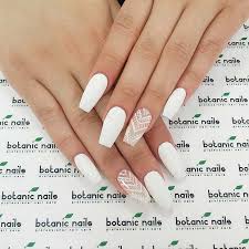 Paint one of your finger a bright silver. 41 Chic White Acrylic Nails To Copy Stayglam