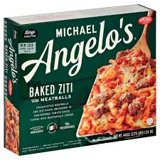 To make this without meat, as i'm not personally into meat substitutes, i would use a pound or so of sliced to freeze, you can freeze this unbaked and once defrosted, bake it in the oven as directed. Michael Angelo S Baked Ziti With Meatballs Large Family Size Shop Entrees Sides At H E B