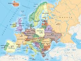 Agenzie per la politica di sicurezza e di difesa comune. Cartina Europa Mappa Europa