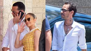 What is she thinking about alex rodriguez's daughters? Jennifer Lopez Reunites With Marc Anthony For Son Max S School Recital Hollywood Life