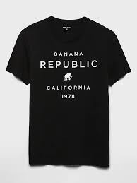Modern Logo Graphic T Shirt Banana Republic Factory In 2020 Modern Logo Logo Graphic Graphic Tshirt