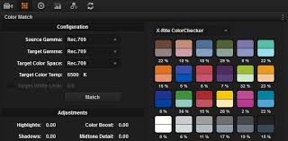 Blackmagic Forum View Topic Color Match In Resolve 11