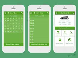 Dribbble Zipcar App Redesigned By Aaron Buckley Mobile App Design App Mobile Design Inspiration