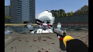 Garry's mod [FNaF] Cally3D Marie Bikini Ragdoll - YouTube