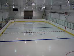 Smaller tiles may be a better option for easier installation and storage. Custom Ice Rinks Training