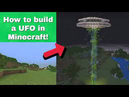 Oh. that next comment was softer. How To Build A Ufo In Minecraft Tutorial Youtube