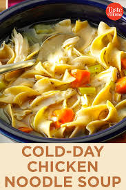 Cold Day Chicken Noodle Soup Recipe Soup Recipes Chicken Noodle Chicken Noodle Soup Homemade Chicken Noodle Soup Crock Pot