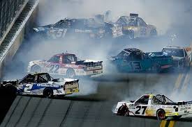 Kyle busch dominated the first third of the season, but he used up his final allotted race with last week's win at charlotte. Nascar Truck Series Only Nine Finishers At Daytona Snaplap