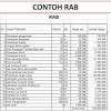 Rp.700 juta isi file excell : 1