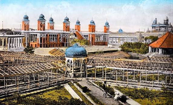 Lucknow. The Kaiser Bagh and Vinery Buildings.