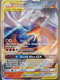 Pokemon art for sale | ebay. Reshiram Charizard Tag Team Gx 20 214 Ultra Rare Unbroken Bonds Card Games Amazon Canada