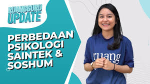 Perbedaan Psikologi Saintek Dan Soshum Ruangguru Update Youtube