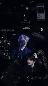 Cute omg wallpaper jungkook bts from uploaded by user cool backgrounds and wallpapers amazingbackground fond d ecran kpop jungkook mignon fond. Bts Black Aesthetic Wallpapers Wallpaper Cave