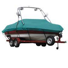 Depending on the size of your vessel, multiple hangtytes may be needed. Exact Fit Sunbrella Boat Cover For Toyota Epic X22 Br Over Folded Tower Overton S